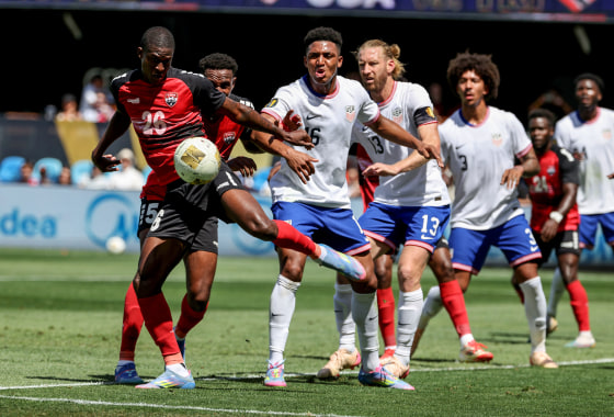 Image: United States v Trinidad and Tobago - Gold Cup 2025