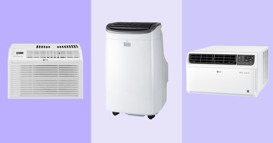 Amazon has air conditioners for various sized rooms from respected brands like LG, Frigidaire and Black+Decker.