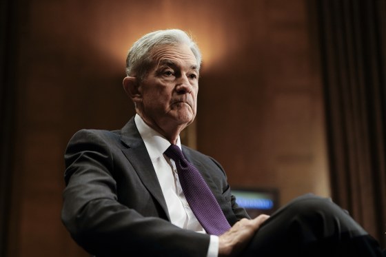 Image: Fed Chair Jerome Powell Testifies During Senate Hearing On Capitol Hill