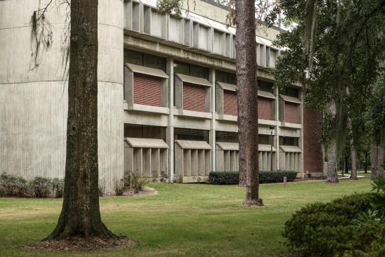 After Preston Damsky, a law student, posted on X that Jews must be abolished by any means necessary, the university suspended him, barred him from campus and stepped up police patrols around the law school.  (Jacob M. Langston/The New York Times)