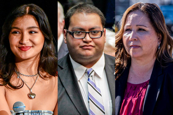 A split composite of Deja Foxx, Daniel Hernandez, and Adelita Grijalva.