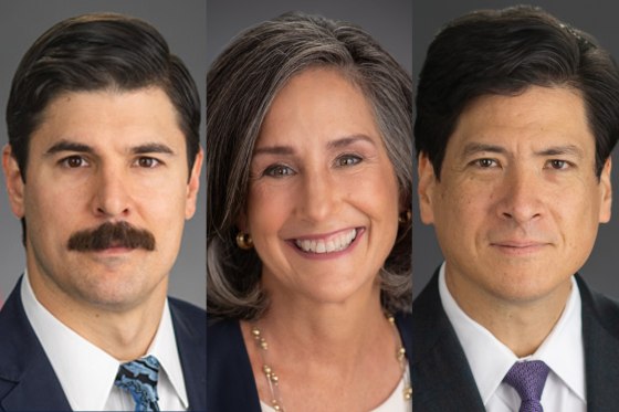 Consumer Product Safety Commission commissioners Richard Trumka Jr., Mary Boyle, Alexander Hoehn-Saric