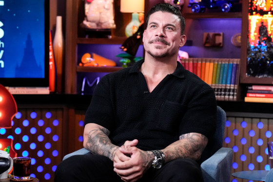Jax Taylor seated on the set of "Watch What Happens Live"