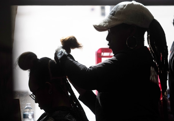 Black hairstylists and barbers offer free services, products for Eaton fire victims
