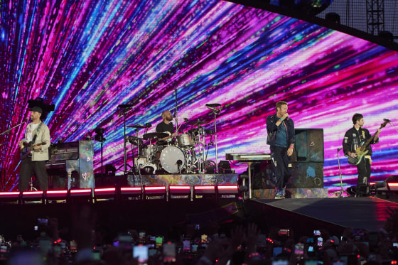 Coldplay Performs At Rogers Stadium
