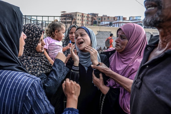Palestinians in Gaza.