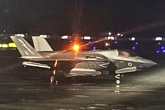 India British Fighter Jet