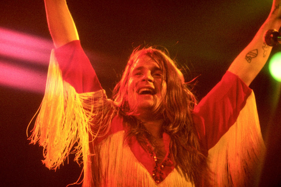Ozzy Osbourne of Black Sabbath in an undated photo. 