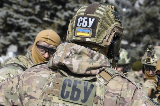 Training of special units of the SSU in Kiev