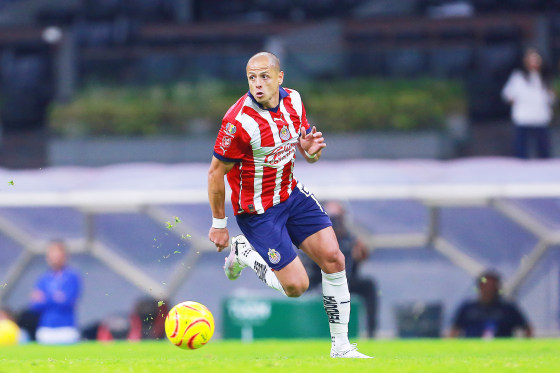 Cruz Azul v Chivas - Torneo Clausura 2024 Liga MX Javier Hernandez of Chivas