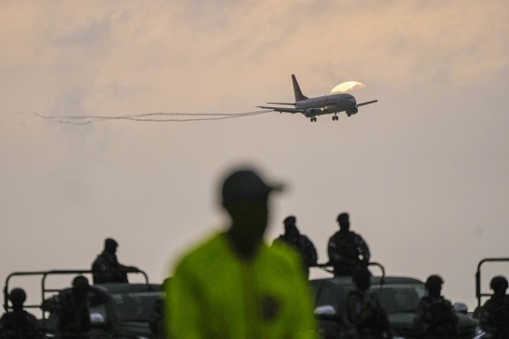 Venezuela US Deportees.