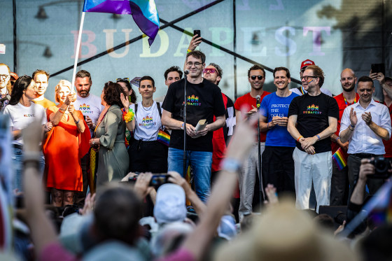 Image: Budapest Pride Parade Goes Ahead Despite Ban