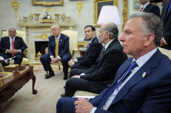 Image: President Trump Meets With Visiting Crown Prince Of Bahrain