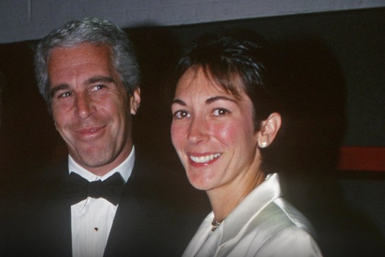Jeffrey Epstein, left, and Ghislaine Maxwell