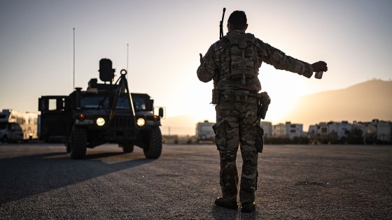 Soldiers support federal operation in Southern California