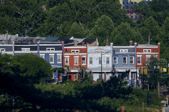Row Houses In Washington DC
