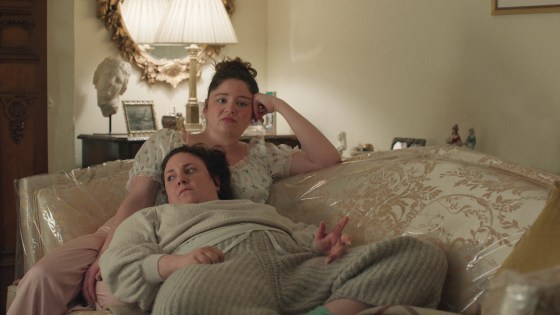 Megan Stalter and Lena Dunham 