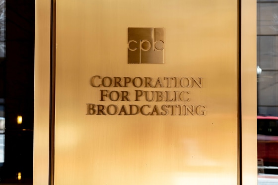The Corporation for Public Broadcasting headquarters in Washington, D.C. in 2020.