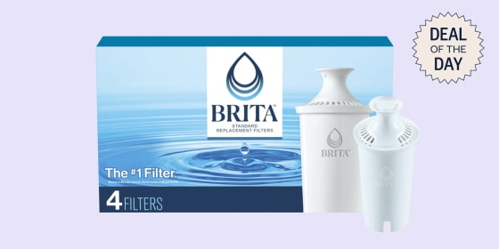The Brita Plus Water Filter should be replaced roughly every two months.