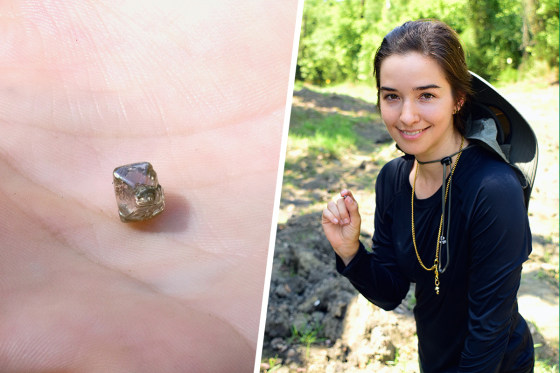 New Yorker finds diamond in the rough at Arkansas state park and will use  it in her engagement ring