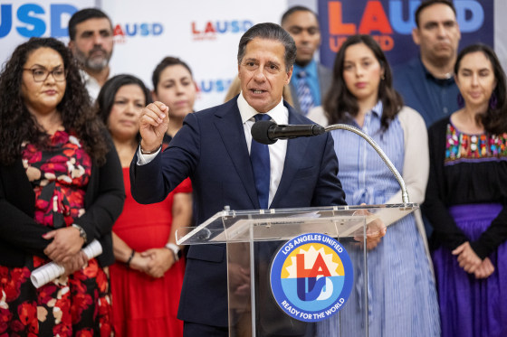 Los Angeles School and Local Leaders press conference on Immigration Raids
