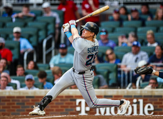 Image: Miami Marlins v Atlanta Braves
