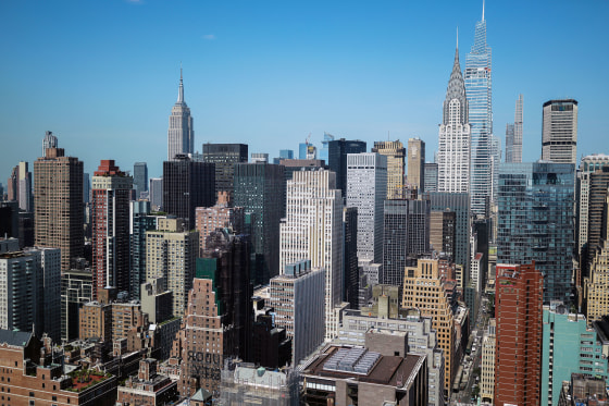 New York city skyline