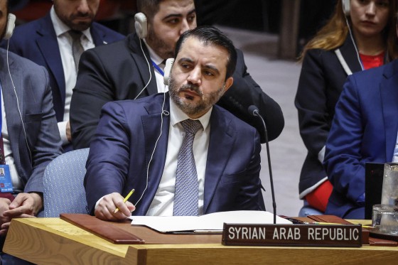 UN Syria Asaad al-Shibani