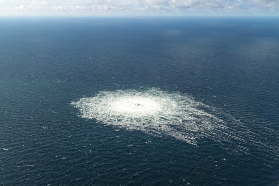 Remarkable Footage Shows Nord Stream Pipeline Leaking Into The Baltic Sea