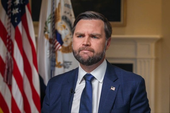 Vice President JD Vance on NBC News' "Meet the Press" on Aug. 22, 2025.