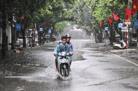 Tens of thousands of residents were being evacuated from coastal Vietnam on August 25, as Typhoon Kajiki barrelled towards landfall expected to lash the country's central belt with gales of around 160 kmh. 