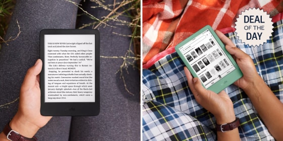 The Amazon Kindle is the smallest, lightest model you can get from the brand.