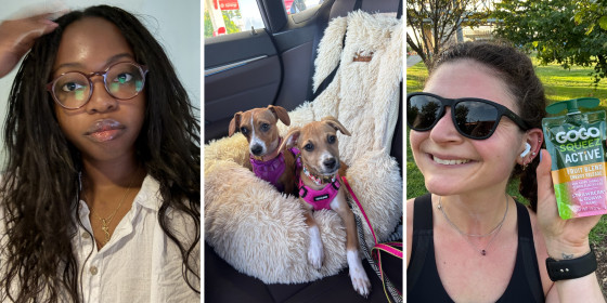This month, we tried Warby Parker glasses, dog beds, fruit puree pouches and more. 