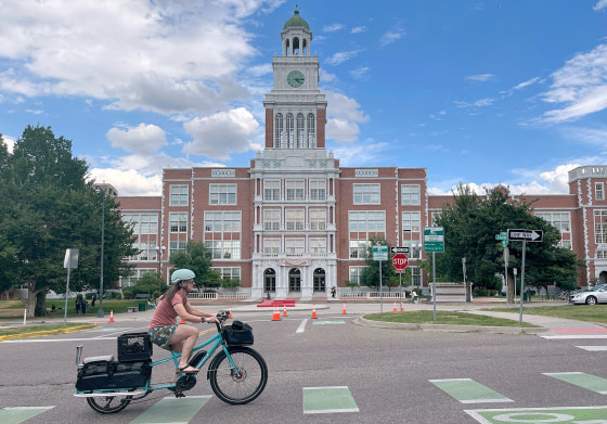 East High School in Denver on Thursday, Aug. 28, 2025. 