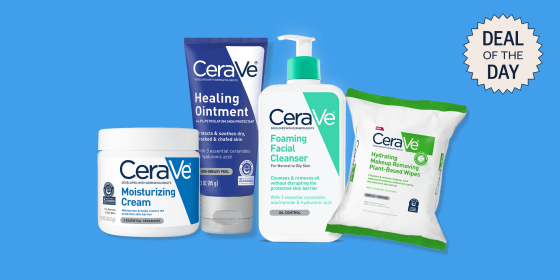 Cerave offers special formulations for different skin types — including sensitive, acne-prone and dry.