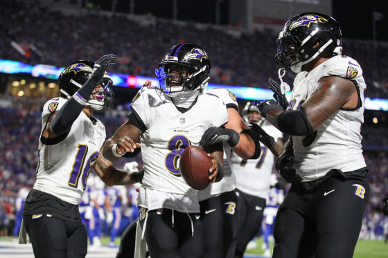 Image: Baltimore Ravens v Buffalo Bills lamar jackson