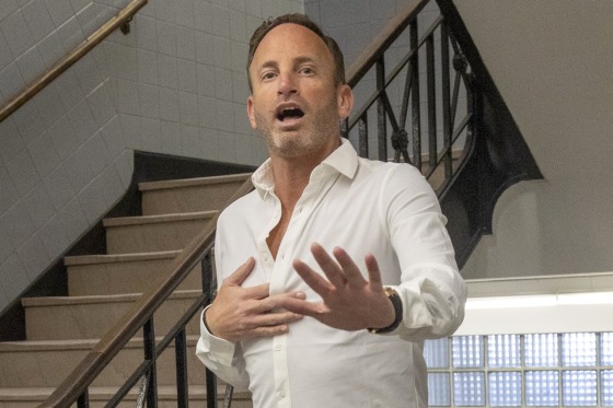 Jonathan Braun leaves Long Island court after being charged with assault