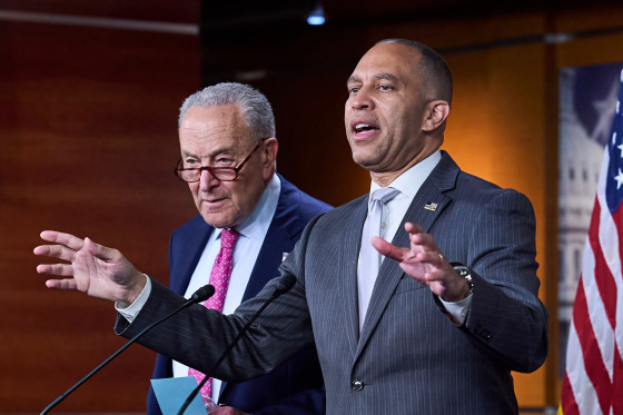 Chuck Schumer,Hakeem Jeffries