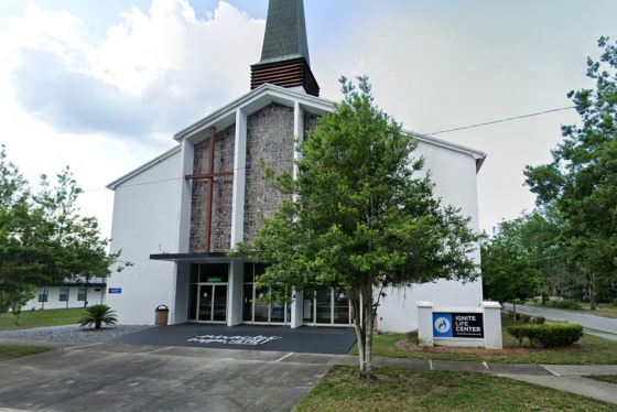 The exterior of the Ignite Life Center church