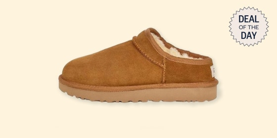 You can get discounted classic Ugg slippers as part of Nordstrom Rack's sale.