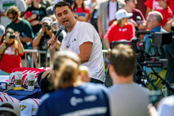 FAR-RIGHT TROLL CHARLIE KIRK DIES — is this the end of his disgusting “Turning Point USA” that supported Hitler-praising Felon Donald Trump’s infamous “Stop the Steal” rally? 💀