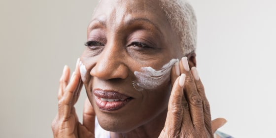 Skin becomes drier as we age; that’s why adding moisture to the skin is key for those with mature skin.
