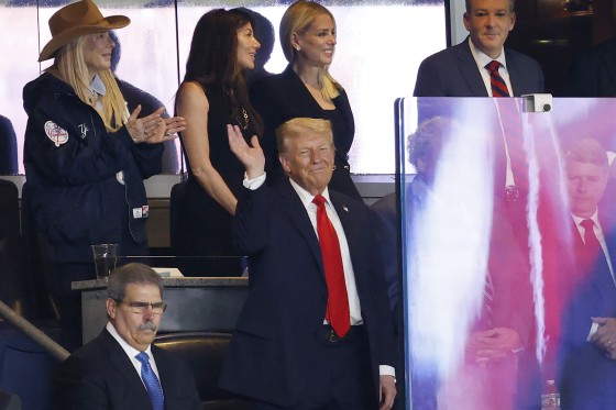 Image: President Trump Travels To New York For Yankees Game In The Bronx