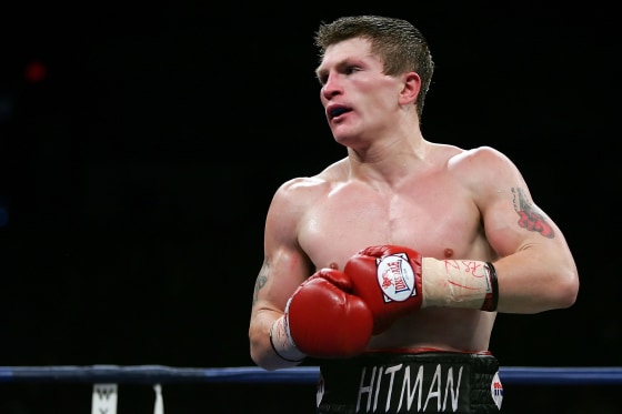 Image: FILE: Boxer Ricky Hatton dies at 46 Ricky Hatton v Jose Luis Castillo