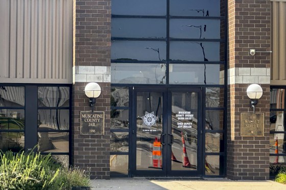 The Muscatine County Jail where Felipe de Jesus Hernandez Marcelo has been detained.