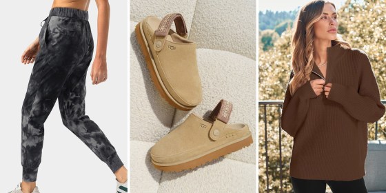 The key to a comfortable travel outfit is picking pieces that you can move in but still look pulled-together and polished.