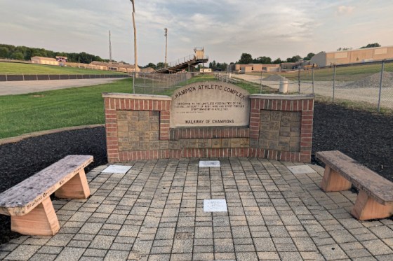 Screenshot of Champion Athletic Complex at the Champion High School in Warren, Ohio