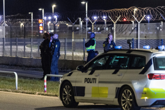 copenhagen airport danish police drones