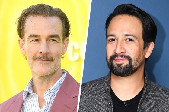 James Van Der Beek; Lin-Manuel Miranda.