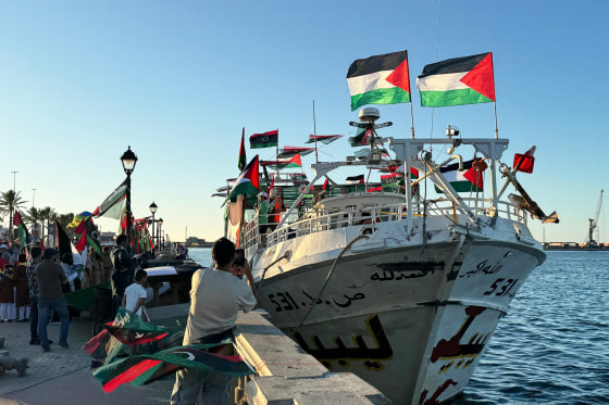 Gaza aid flotilla reports explosions, drones and radios 'jammed' with ABBA  music Gaza aid flotilla reports explosions, drones and radios 'jammed' with ABBA  music